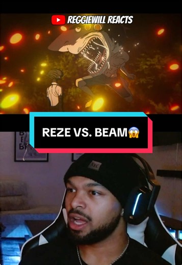 Full Reaction on YT: ReggieWill Reacts🔥 (LINK IN BIO)‼️ #fyp #viral #anime #reaction #chainsawman