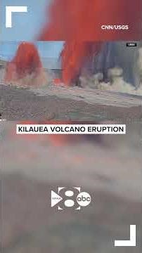 WATCH: Kilauea volcano eruption