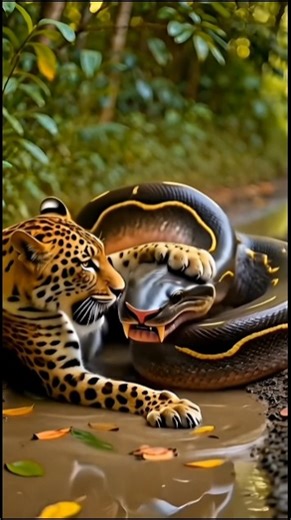Leopard vs Python — Deadly Jungle Ambush | Epic Wildlife Battle