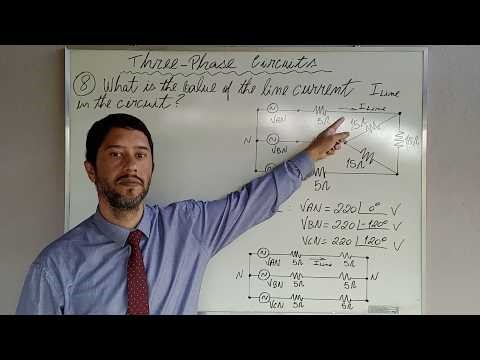 THREE PHASE CIRCUITS - 9 EXAM QUESTIONS