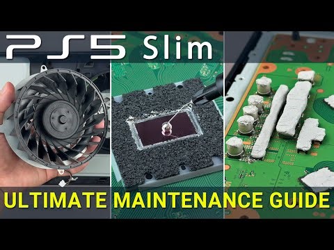 PS5 Slim Ultimate Maintenance Service | Deep Clean + Liquid Metal + Thermal Putty