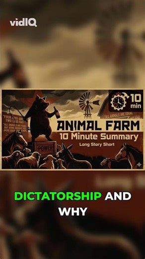 Animal Farm by George Orwell | 10 Minute Summary, Analysis & Themes | AP Literature