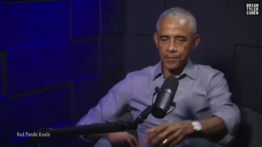 @dom_lucre Former President Obama also confirmed aliens are real on a podcast. "Are aliens real?" Obama: "They're real, but I haven't seen them. They're not being kept in uh what is it? Area 51.