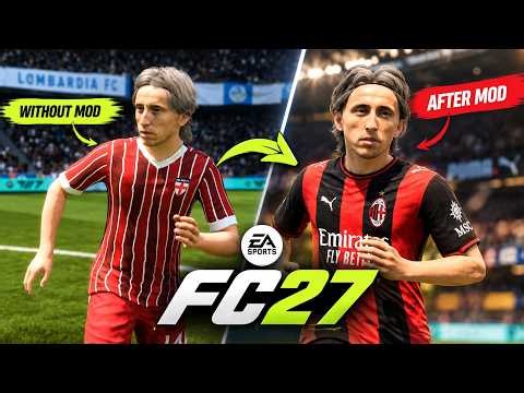 FC 27 MODDING IS HERE! How to Install Live Editor + Mod Manager & Fix Serie A Team Names