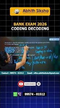Coding Decoding Fast Solution | Part 2 | Exam Preparation