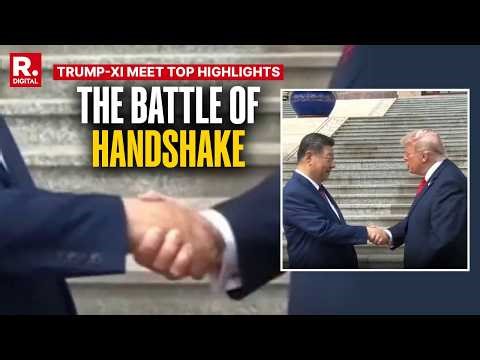 Trump-Xi On Cam Contesting Arm Strength | Top Highlights