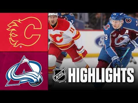 Flames vs. Avalanche | NHL Highlights | April 09, 2026