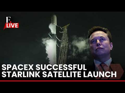 LIVE: SpaceX Launches New Starlink Satellites in Stunning Night Mission | N18G