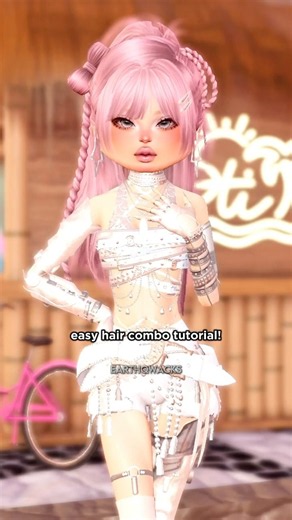 *EASY* Hair Combo Tutorial in Dress To Impress || #dti #dresstoimpress #roblox #dresstoimpressroblox