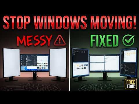 Solving The Windows Monitor Wake Up Screen Position Problem With WindowMaster