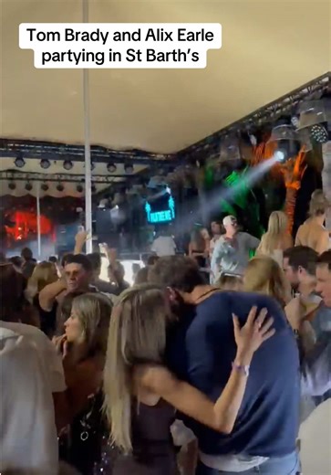 Alix Earle and Tom Brady Partying in St Barth’s Highlights