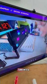 3DHangouts 521 Sci-Fi Sensor Monitor, Feather Enclosure learn.adafruit.com/midi-neopixel-visualizer