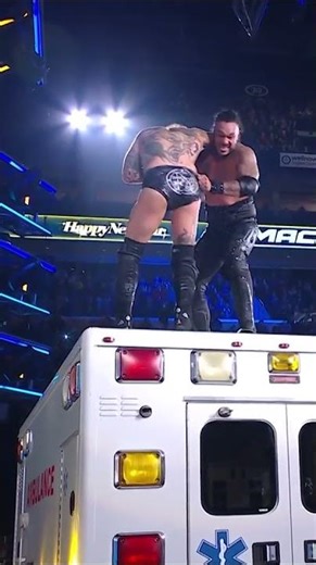 From the top of the ambulance