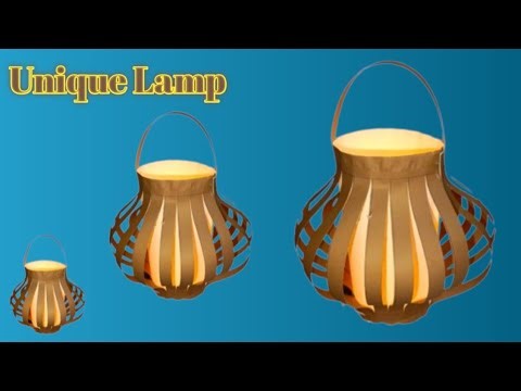 ✨ Easy DIY Paper Lanterns for Home Decor How to Make a Unique Paper Lamp at Home 💫