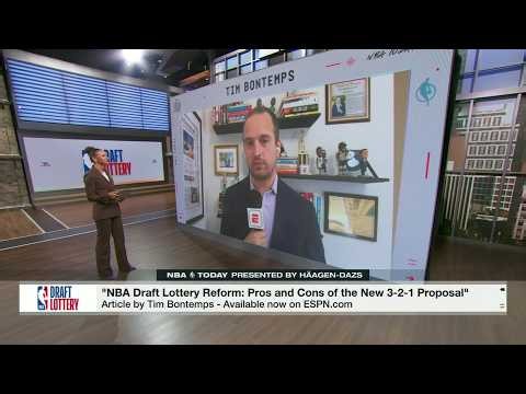 Tim Bontemps on the pros and cons of the NBA's draft lottery reform | NBA Today