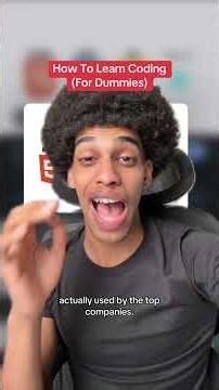 How to Learn Coding (For Dummies)