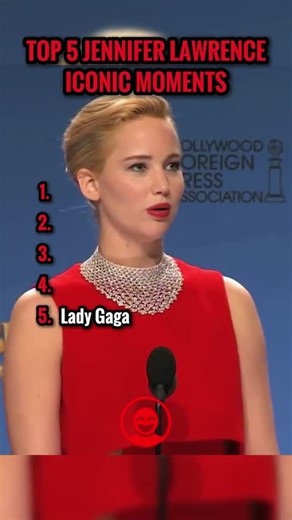 Jennifer Lawrence's Iconic Moments