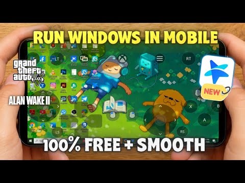 🤯Run *Windows* PC on Mobile Instantly - Stardesk Remote Desktop | Play PC Games in Mobile🔥