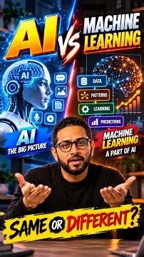 AI vs Machine Learning