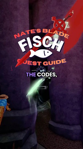 NATES BLADE QUEST GUIDE (HOW TO GET NATES BLADE) #roblox #robloxshorts #fisch #robloxfisch