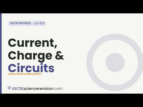 Current, Charge & Circuits | Edexcel IGCSE Physics Revision