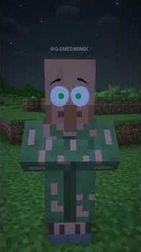 Villager Ghost in Minecraft 😨