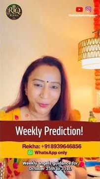 ✨ Weekly Angel Message | October 25 to October 31 | Choose a Star #angelmessages