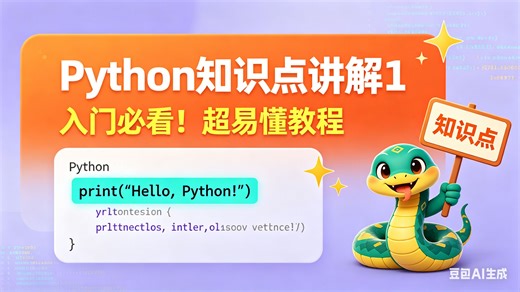 python知识点讲解1