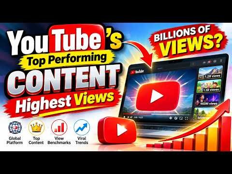 YouTube Most Viewed Videos 🔥 | Highest Views & Viral Content Explained #YouTube