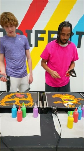 Pancake Art Challenge! #shorts #funny