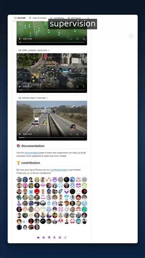 39K+ Stars • Computer Vision | Supervision — Reusable CV Tools #shorts