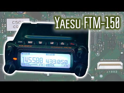 Yaesu FTM-150 двойная УКВ автомобильная радиостанция. Подробный обзор.