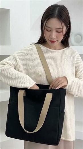 👜 Must-Have Aesthetic Canvas Tote Bag