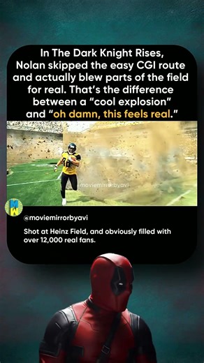 Why The Dark Knight Rises Stadium Explosion Feels So Real?