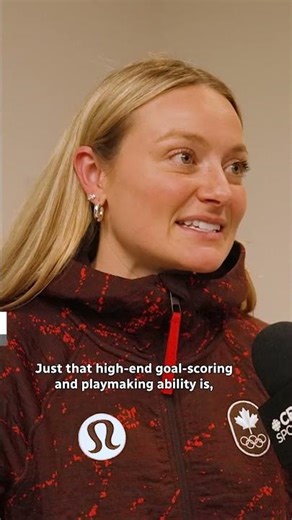 Renata Fast is excited for Daryl Watt's Olympic debut 🏒🇨🇦🏒 | #CBCSports