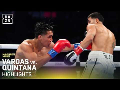 Emiliano Vargas vs. Agustin Quintana | FIGHT HIGHLIGHTS