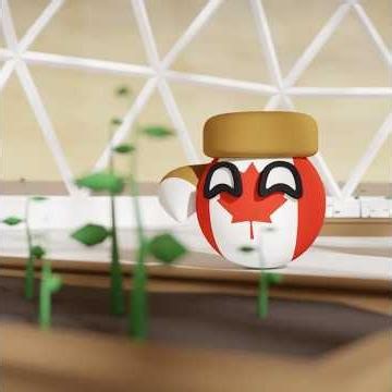 CANADA COLONIZES MARS | Countryballs Animation #shorts