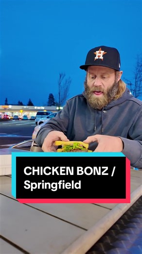 Delicious Burgers at Chicken Bonz in Springfield, Oregon