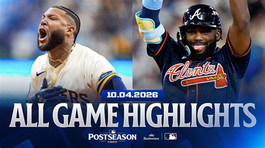 Highlights from BOTH NLDS Series Game 2s (10/04/2026)! (Jackson Chourio and Michael Harris II SHINE)