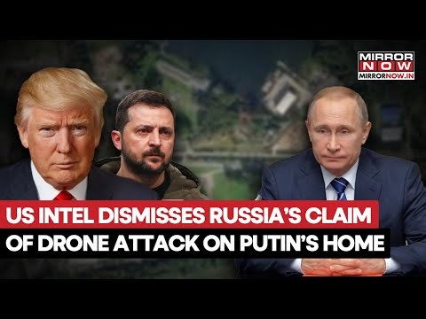 Putin's Home Attack: US Intelligence Agencies Deny Moscow's Claim Of Ukraine Drone Attack | Watch