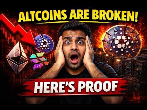 Altcoins Are Broken… Here’s the Proof Nobody Is Showing