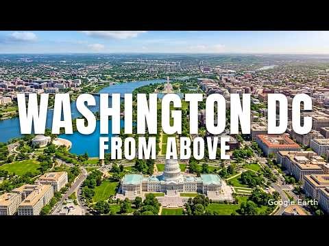 Washington DC 4 | Cinematic Aerial Flyover & Virtual Tour