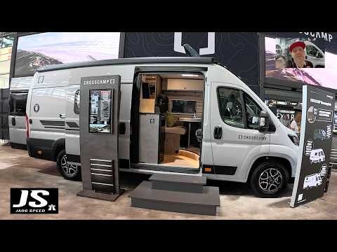 Crosscamp ELMNT 6.4 ES Element RV Camper Van Peugeot Camping car walkaround + interior V3165