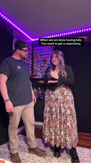 lol this may be a hot topic - but we had this discussion for years and still haven’t come up with a solution. I used to say we wouldn’t have any past 30 - but damn after the miscarriage - I’ll be 29 at the earliest if we get pregnant soon. We have always talked about adopting/fostering when we have the home and space to do so, we want a big family and to make the most impact we can in this life. (This is a silly TikTok - we aren’t making it a big deal - so don’t get beside yourself for either of