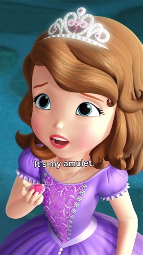 Sofia and her emotional support amulet 💜 | Sofia the First | Disney Jr.