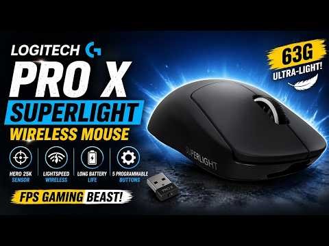 Logitech G PRO X Superlight Review – Is This the BEST Lightweight Gaming Mouse?
