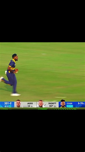 Duckett out vs Sri Lanka Live match today #foryou #foryoupage #fyp #match #today #viralvideo #viral #cricket #cricketlover #srilankavspak #srilanka #pak #pak #famous #match #for #new #tiktok #account #englandvssrilanka #srilanka