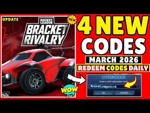 ⚠️ MARCH CODES ⚠️ ROCKET LEAGUE REDEEM CODES 2026 - ROCKET LEAGUE CODES 2026 - ROCKET LEAGUE CODES