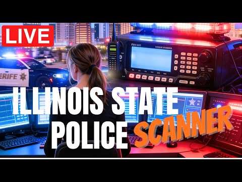 LIVE Illinois State Police Scanner: Trooper Traffic, Wrecks, Assists🚨JOIN!