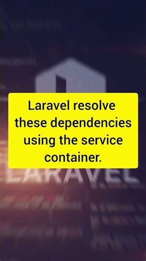 #25 What is dependency Injection in Laravel #laravel_interview_question #laravel_development #coding